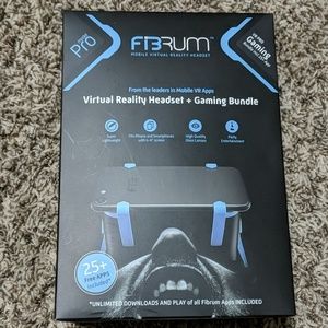 Fibrum Virtual Reality Headset + Gaming Bundle